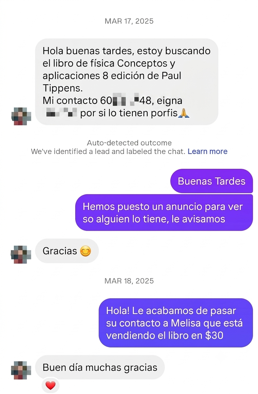WhatsApp chat